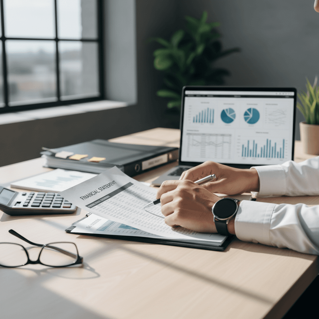 Monthly Reports - Detailed financial statements and rental income documentation